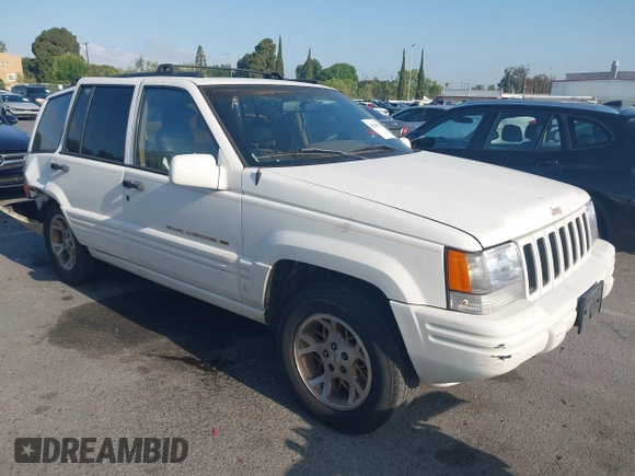 1998 Jeep Grand Cherokee with VIN 1J4FX78S2WC281501, listed as a IAAI auction lot 42140170 with 177,575 mi miles and . Bid and sale history available at DreamBid. Image 1.