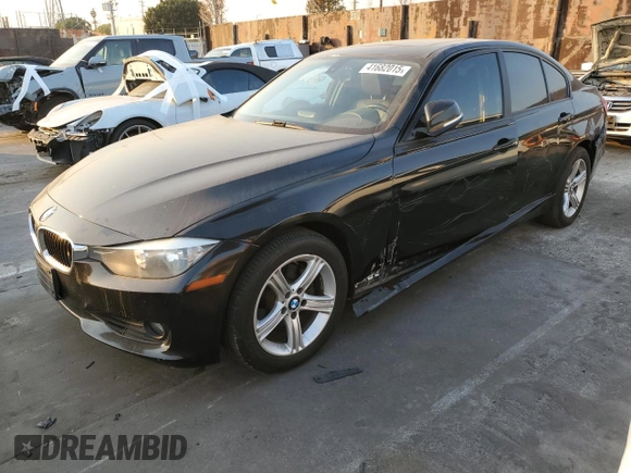 2015 BMW 3 Series 328i with VIN WBA3C1C55FP851371, listed as a Copart auction lot 41682015 with 120,850 mi miles and Salvage Title. Bid and sale history available at carsss.com. Image 1.
