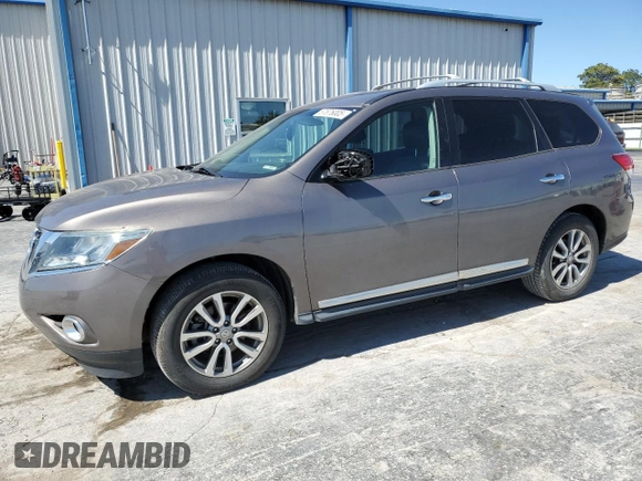 2013 Nissan Pathfinder SL z VIN 5N1AR2MN3DC613922, wystawiony jako Copart lot #57876005 z przebiegiem 187 174 mil mil oraz Czysty tytuł • Clean title. Historia ofert i sprzedaży dostępna na DreamBid. Obrazek 1.