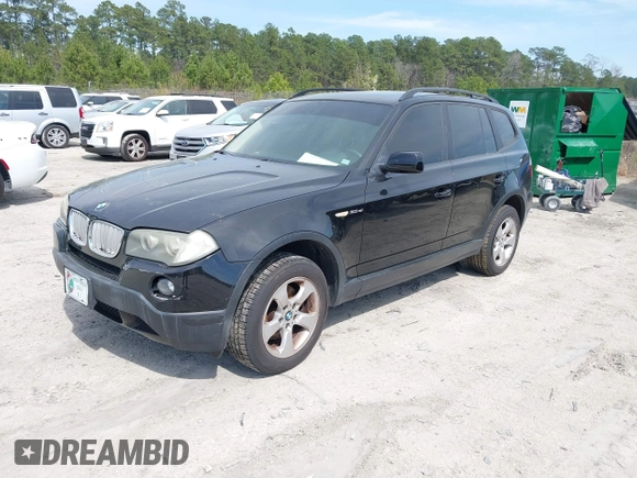 2008 BMW X3 3.0si with VIN WBXPC93468WJ09678, listed as a IAAI auction lot 41842680 with 156,545 mi miles and . Bid and sale history available at DreamBid. Image 2.