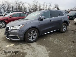 2020 Acura MDX with VIN 5J8YD4H36LL035434, listed as a Copart auction lot 43731385 with 52,405 mi miles and Salvage title. Bid and sale history available at DreamBid. Image 1.