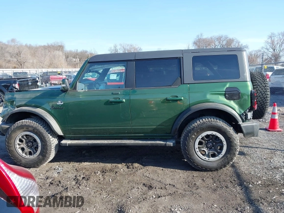 2022 Ford Bronco with VIN 1FMEE5DP9NLB56714, listed as a IAAI auction lot 41766648 with 44,970 mi miles and . Bid and sale history available at DreamBid. Image 14.