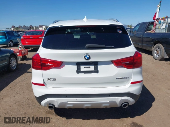 2019 BMW X3 sDrive30i with VIN 5UXTR7C59KLR44964, listed as a IAAI auction lot 41838891 with 60,967 mi miles and . Bid and sale history available at DreamBid. Image 16.