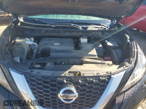 2022 Nissan Murano SL with VIN 5N1AZ2CJ6NC106867, listed as a Copart auction lot 86645794 with 72,472 mi miles and Salvage Title. Bid and sale history available at carsss.com. Image 12.