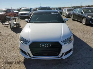 2017 Audi A3 Sedan Premium Plus with VIN WAUGUGFF0H1054991, listed as a Copart auction lot 79725324 with 128,270 mi miles and Salvage Title. Bid and sale history available at carsss.com. Image 5.