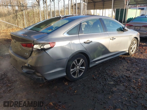 2018 Hyundai Sonata SEL with VIN 5NPE34AFXJH703181, listed as a IAAI auction lot 41100942 with 70,879 mi miles and . Bid and sale history available at DreamBid. Image 4.