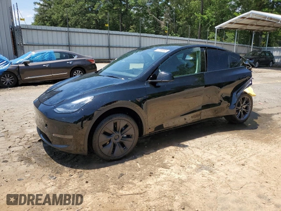 2024 Tesla Model Y z VIN 7SAYGDED2RA329802, wystawiony jako Copart lot #57748805 z przebiegiem 19 391 mil mil oraz Szkoda całkowita • Salvage title. Historia ofert i sprzedaży dostępna na DreamBid. Obrazek 1.