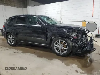 2021 Jeep Grand Cherokee Summit with VIN 1C4RJFJTXMC528441, listed as a Copart auction lot 78947634 with 47,552 mi miles and Salvage Title. Bid and sale history available at carsss.com. Image 4.