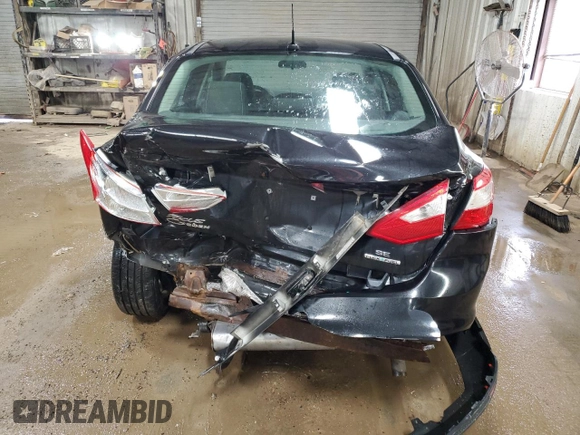 2013 Ford Focus SE with VIN 1FADP3F24DL301808, listed as a Copart auction lot 50266345 with 128,877 mi miles and Salvage Title. Bid and sale history available at carsss.com. Image 6.