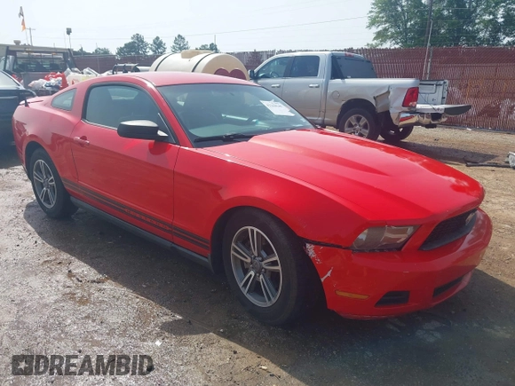 2012 Ford Mustang Premium with VIN 1ZVBP8AM2C5208051, listed as a IAAI auction lot 42264149 with Not provided miles and . Bid and sale history available at DreamBid. Image 1.