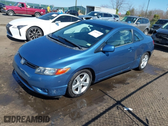 2006 Honda Civic Cpe LX with VIN 2HGFG12616H542100, listed as a IAAI auction lot 41901263 with 133,030 mi miles. Bid and sale history available at carsss.com. Image 17.