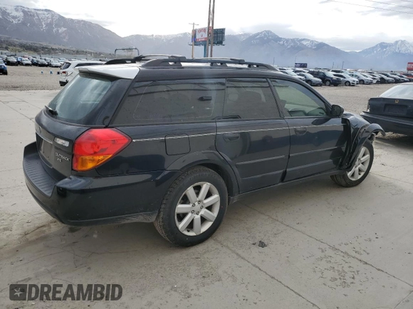 2006 Subaru Legacy Outback z VIN 4S4BP61C767331038, wystawiony jako Copart lot #52376355 z przebiegiem 90 492 mil mil oraz Szkoda całkowita • Salvage title. Historia ofert i sprzedaży dostępna na DreamBid. Obrazek 3.