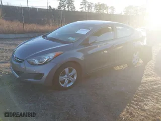 2013 Hyundai Elantra GLS with VIN 5NPDH4AE6DH363083, listed as a IAAI auction lot 41512838 with 69,789 mi miles. Bid and sale history available at carsss.com. Image 2.