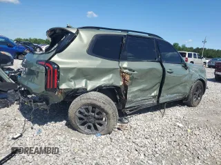 2024 Kia Telluride SX Prestige X-Pro with VIN 5XYP5DGC5RG502937, listed as a Copart auction lot 55226235 with Not provided miles and Salvage title. Bid and sale history available at DreamBid. Image 3.