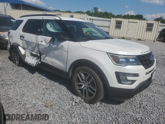 2017 Ford Explorer Sport z VIN 1FM5K8GT7HGB37613, wystawiony jako Copart lot #59564265 z przebiegiem 143 332 mil mil oraz Szkoda całkowita • Salvage title. Historia ofert i sprzedaży dostępna na DreamBid. Obrazek 4.