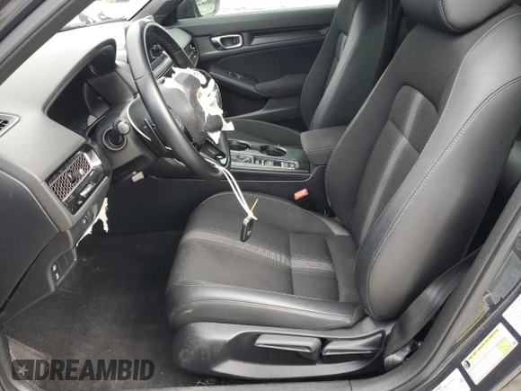 2023 Honda Civic Sport with VIN 2HGFE2F53PH521053, listed as a Copart auction lot 57096835 with 55,800 mi miles and Salvage title. Bid and sale history available at DreamBid. Image 7.