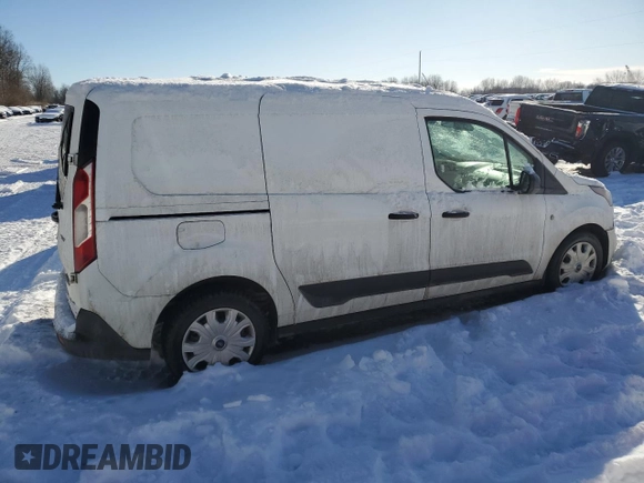 2022 Ford Transit Connect XLT with VIN NM0LS7T25N1521498, listed as a Copart auction lot 43711955 with 244,457 mi miles and Clean title. Bid and sale history available at DreamBid. Image 3.