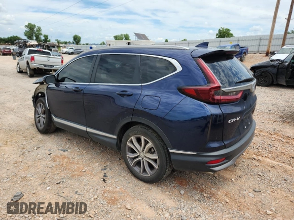 2020 Honda CR-V Touring с VIN 2HKRW2H9XLH631074, выставлен на аукционе Copart как лот 62957255 с пробегом 21 460 миль миль и Списание • Salvage title. История ставок и продаж доступна на DreamBid. Изображение 2.