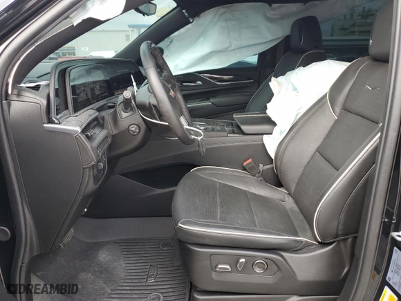 2024 Cadillac Escalade RWD Sport with VIN 1GYS3FKL9RR110347, listed as a Copart auction lot 79313364 with 25,799 mi miles and Salvage Title. Bid and sale history available at carsss.com. Image 7.