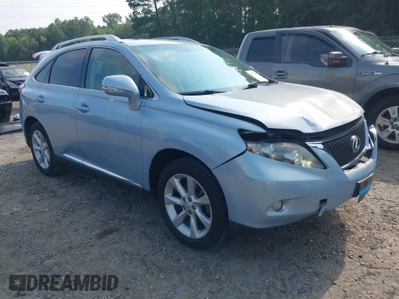 2010 Lexus RX 350 with VIN 2T2ZK1BA7AC001954, listed as a IAAI auction lot 42674800 with 150,946 mi miles and . Bid and sale history available at DreamBid. Image 1.