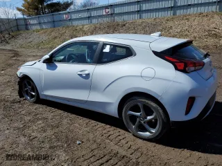 2019 Hyundai Veloster 2.0 with VIN KMHTG6AF4KU017034, listed as a Copart auction lot 52264845 with 52,751 mi miles and Clean Title. Bid and sale history available at carsss.com. Image 2.