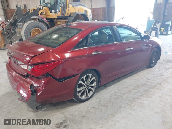 2013 Hyundai Sonata Limited with VIN 5NPEC4AB0DH602796, listed as a IAAI auction lot 41776541 with 206,329 mi miles and . Bid and sale history available at carsss.com. Image 4.