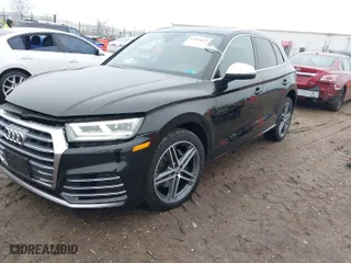 2019 Audi SQ5 Premium Plus with VIN WA1B4AFY8K2001737, listed as a IAAI auction lot 41494829 with 47,569 mi miles. Bid and sale history available at carsss.com. Image 2.