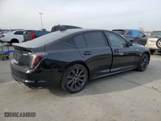 2021 Cadillac CT5 V-Series with VIN 1G6DR5RWXM0148046, listed as a Copart auction lot 80179113 with 20,919 mi miles. Bid and sale history available at carsss.com. Image 3.