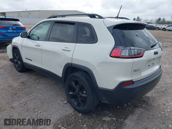 2019 Jeep Cherokee Latitude Plus with VIN 1C4PJLLBXKD405322, listed as a IAAI auction lot 41708104 with 93,295 mi miles and . Bid and sale history available at DreamBid. Image 3.