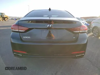 2016 Hyundai Genesis 3.8L with VIN KMHGN4JEXGU119013, listed as a Copart auction lot 76610294 with 171,819 mi miles and Clean Title. Bid and sale history available at carsss.com. Image 6.