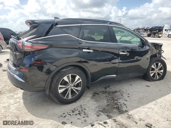 2020 Nissan Murano SV with VIN 5N1AZ2BS8LN152714, listed as a Copart auction lot 50451985 with 98,130 mi miles and Non Repairable. Bid and sale history available at carsss.com. Image 3.