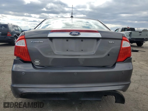 2012 Ford Fusion SEL with VIN 3FAHP0JA0CR226670, listed as a Copart auction lot 53112235 with 146,500 mi miles and Salvage Title. Bid and sale history available at carsss.com. Image 6.