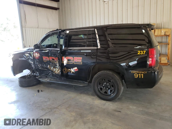 2020 Chevrolet Tahoe Commercial z VIN 1GNLCDEC1LR297818, wystawiony jako Copart lot #74242524 z przebiegiem 35 716 mil mil oraz Szkoda całkowita • Salvage title. Historia ofert i sprzedaży dostępna na DreamBid. Obrazek 2.