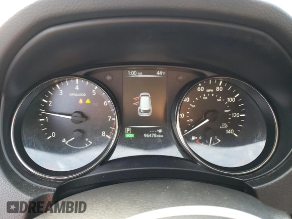 2017 Nissan Rogue S with VIN JN8AT2MV5HW275566, listed as a Copart auction lot 51106535 with 96,478 mi miles and Salvage Title. Bid and sale history available at carsss.com. Image 9.