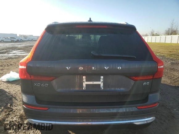 2022 Volvo XC60 Inscription with VIN YV4L12DL7N1014891, listed as a Copart auction lot 46793105 with Not Provided miles and Salvage Title. Bid and sale history available at carsss.com. Image 6.