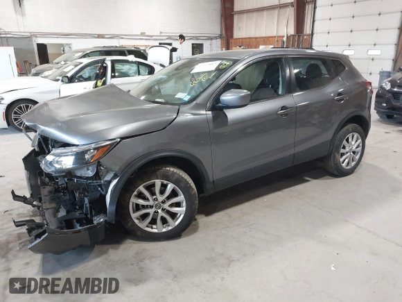 2021 Nissan Rogue S with VIN JN1BJ1AW7MW423744, listed as a IAAI auction lot 42122665 with 48,262 mi miles and . Bid and sale history available at DreamBid. Image 2.
