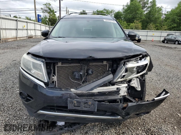 2016 Nissan Pathfinder S with VIN 5N1AR2MM9GC622166, listed as a Copart auction lot 56943115 with 140,656 mi miles and Salvage title. Bid and sale history available at DreamBid. Image 5.