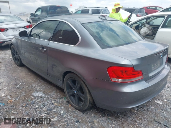2012 BMW 1 Series 128i with VIN WBAUP9C56CVL90938, listed as a IAAI auction lot 42576072 with 135,234 mi miles and . Bid and sale history available at DreamBid. Image 3.