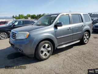 2013 Honda Pilot EX-L with VIN 5FNYF4H57DB019838, listed as a Copart auction lot 55043375 with 190,442 mi miles and Salvage Title. Bid and sale history available at DreamBid. Image 1.