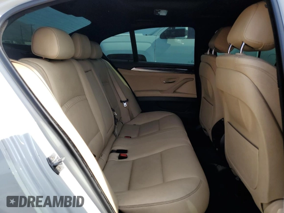 2016 BMW 5 Series 535i with VIN WBA5B1C55GG551911, listed as a Copart auction lot 54739005 with 198,011 mi miles and Clean Title. Bid and sale history available at carsss.com. Image 10.