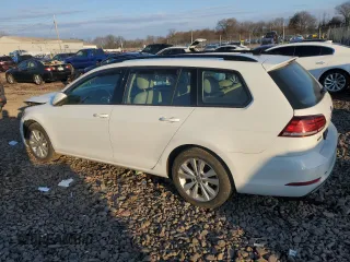 2018 Volkswagen Golf SportWagen S with VIN 3VW117AU6JM757489, listed as a Copart auction lot 46607335 with 79,408 mi miles and Salvage Title. Bid and sale history available at carsss.com. Image 2.