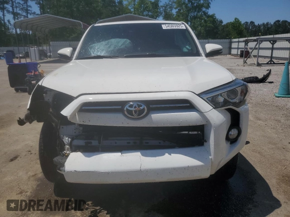 2020 Toyota 4Runner SR5 with VIN JTEBU5JR3L5774320, listed as a Copart auction lot 54565925 with 61,957 mi miles and Salvage title. Bid and sale history available at DreamBid. Image 5.