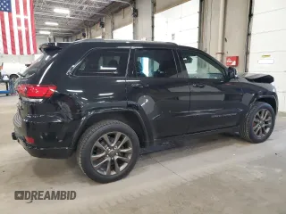 2017 Jeep Grand Cherokee Limited with VIN 1C4RJFBG4HC694526, listed as a Copart auction lot 59476525 with 99,607 mi miles and Salvage title. Bid and sale history available at DreamBid. Image 3.