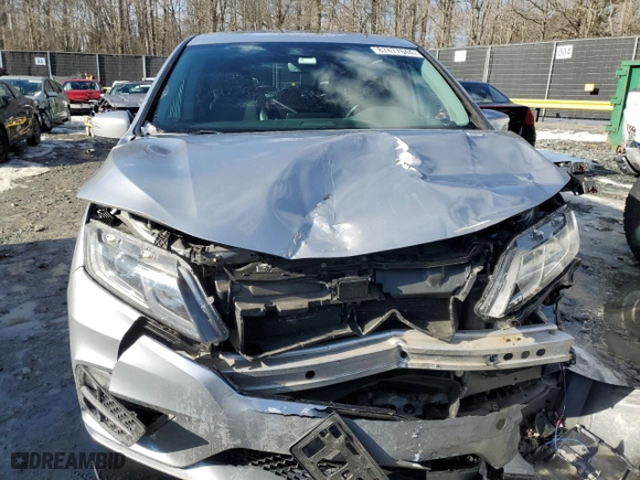 2019 Honda Odyssey EX-L with VIN 5FNRL6H75KB017819, listed as a Copart auction lot 87477044 with 81,061 mi miles and Salvage Title. Bid and sale history available at carsss.com. Image 5.