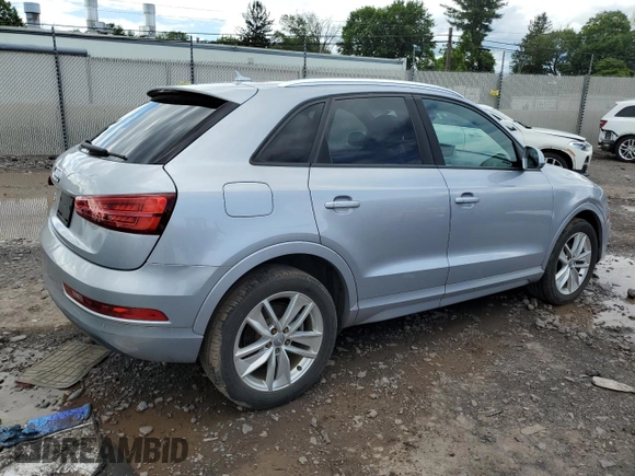 2017 Audi Q3 Premium z VIN WA1BCCFS2HR014929, wystawiony jako Copart lot #58276585 z przebiegiem 109 065 mil mil oraz Tytuł czysty. Historia ofert i sprzedaży dostępna na DreamBid. Obrazek 3.