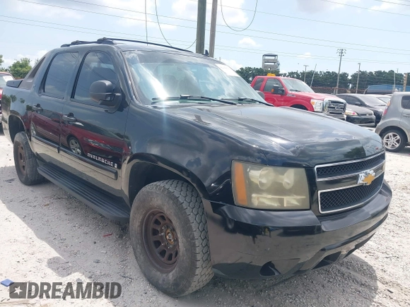 2007 Chevrolet Avalanche LTZ with VIN 3GNFK12397G318522, listed as a IAAI auction lot 42149541 with 182,708 mi miles and . Bid and sale history available at DreamBid. Image 1.
