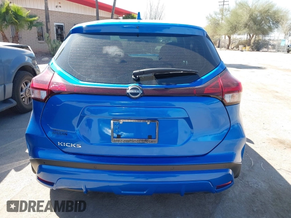 2024 Nissan Kicks S with VIN 3N1CP5BV8RL595357, listed as a IAAI auction lot 41777605 with 1,026 mi miles and . Bid and sale history available at DreamBid. Image 16.