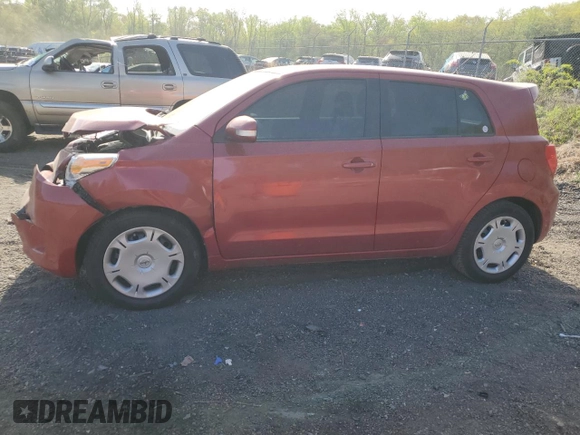 2012 Scion xD with VIN JTKKU4B41C1023489, listed as a Copart auction lot 53554245 with 155,607 mi miles and Salvage title. Bid and sale history available at DreamBid. Image 1.