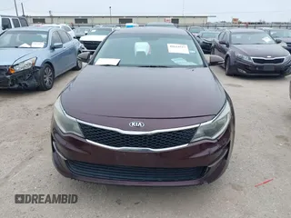 2017 Kia Optima LX with VIN 5XXGT4L37HG164861, listed as a IAAI auction lot 41624517 with 173,356 mi miles. Bid and sale history available at carsss.com. Image 12.