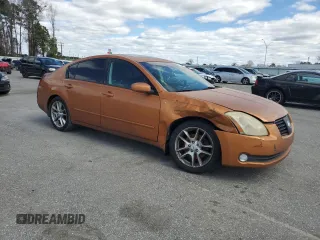 2004 Nissan Maxima SL with VIN 1N4BA41E34C838685, listed as a Copart auction lot 47985765 with 224,081 mi miles and Salvage Title. Bid and sale history available at DreamBid. Image 4.